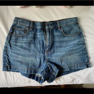 American Eagle Outfitters and Target Brand High Waisted Denim Shorts
